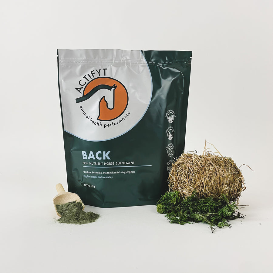 Actifyt Back Supplement Paarden Stijve Spieren Met Glucosamine Spirulina